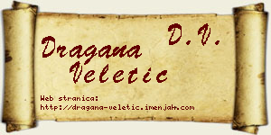 Dragana Veletić vizit kartica